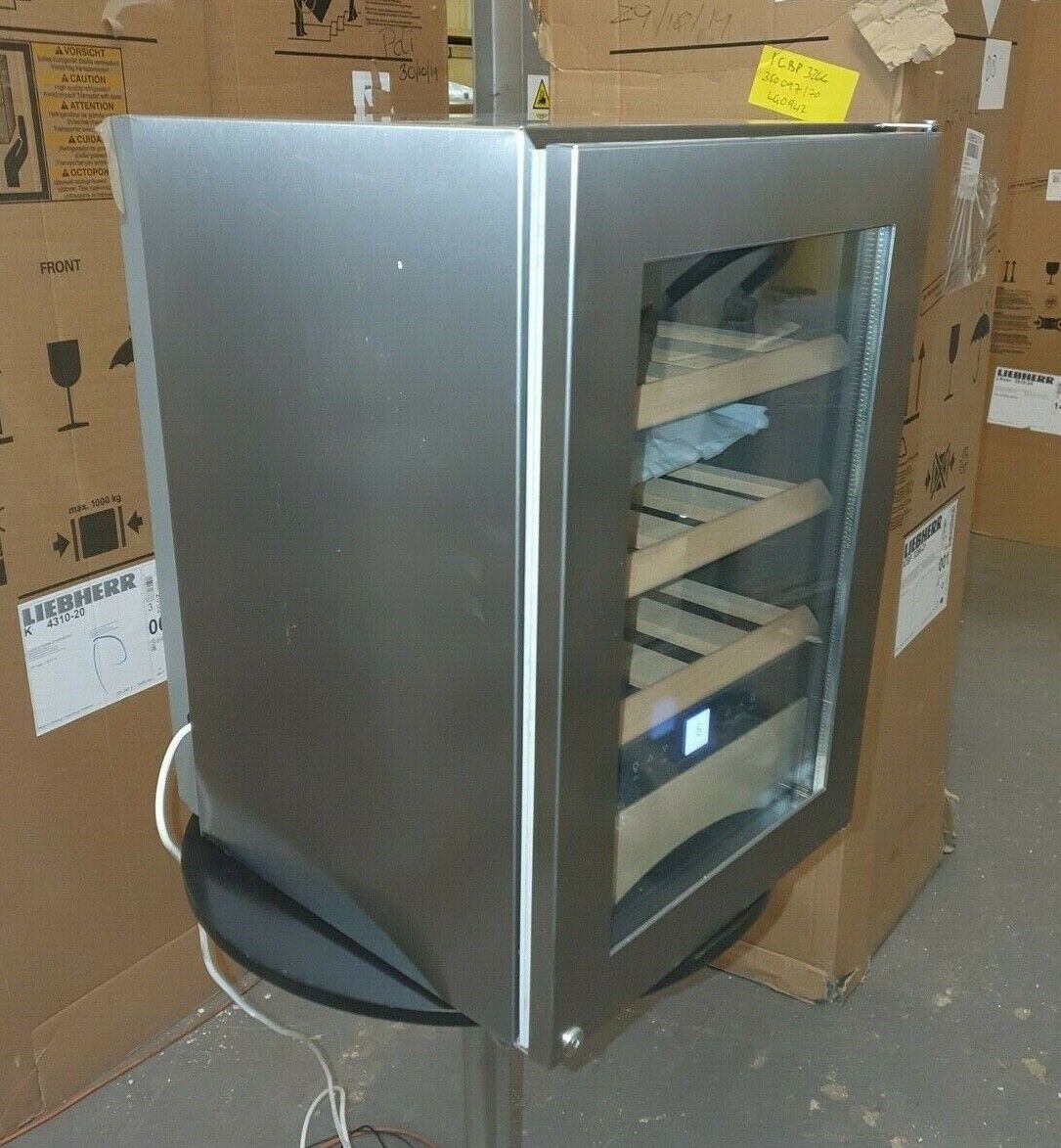 Liebherr WKES 653 43cm Freestanding Grand Cru Wine Cooler STAINLESS STEEL The Appliance Company